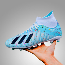 C Ronaldo soccer shoes men TF crushed nails teenage students children training adult competition AG long spike artificial grass sports