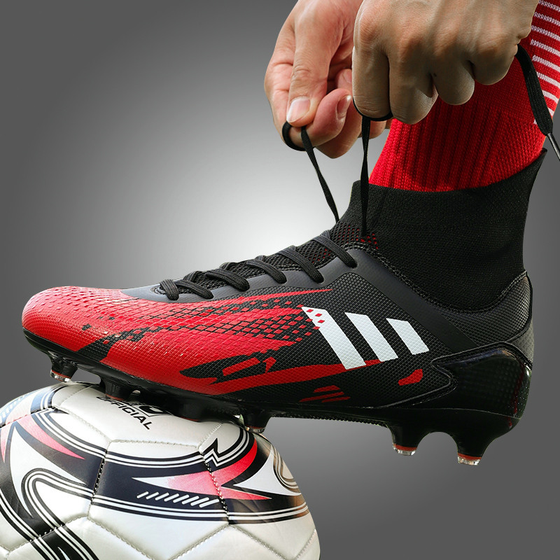 Messi football shoes men's long and short nails youth C Luoyang color artificial grass non-slip professional training shoes