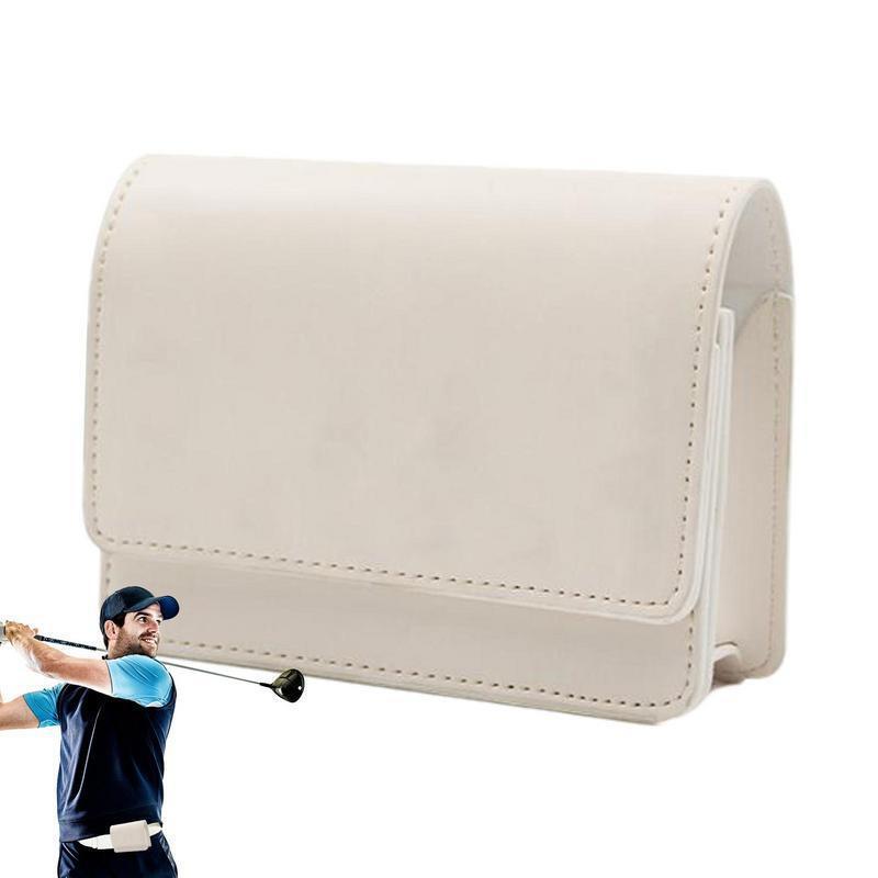 Golf Rangefinder Bag Storage Pouch Golf Waist Bag Can Be Worn on a Belt Golf Bag Pu