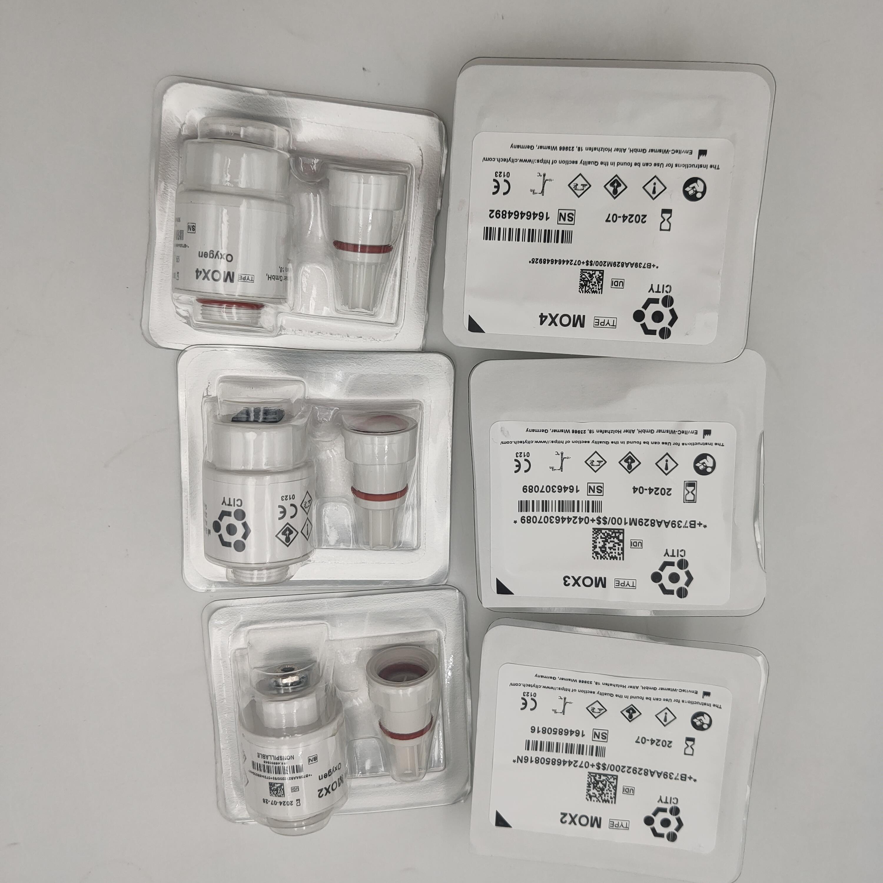 CITY氧气传感器MOX2MOX3MOX4氧电池氧传感器Oxygen Sensor
