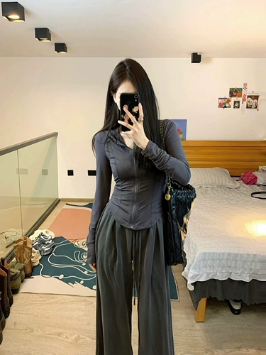 Летняя одежда для защиты от солнца, шелковый тонкий приталенный кардиган, куртка, «Холодное сердце», защита от ультрафиолета, в обтяжку