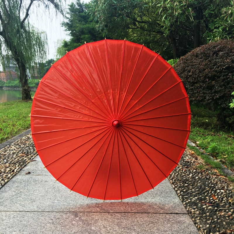 Ancient Rain-proof Practical Red Bride Marriage Classical Jiangnan Oil Paper Umbrella Ancient wind Han uniforms Flow Su retro Umbrella