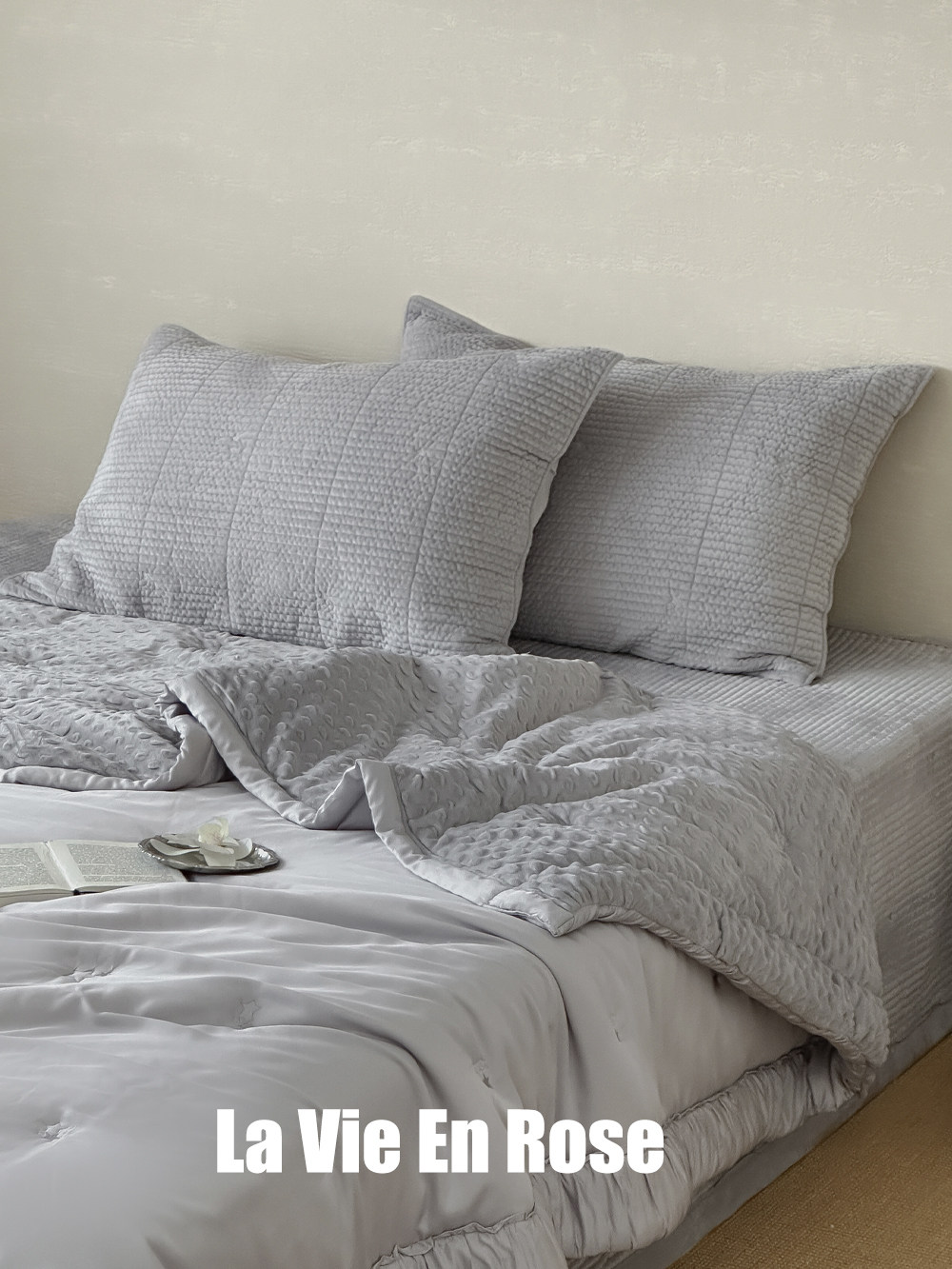 Корейский осенне-зимний комплект постельного белья из модала и тенсела с плюшем, 4 предмета, теплое стеганое покрывало для татами