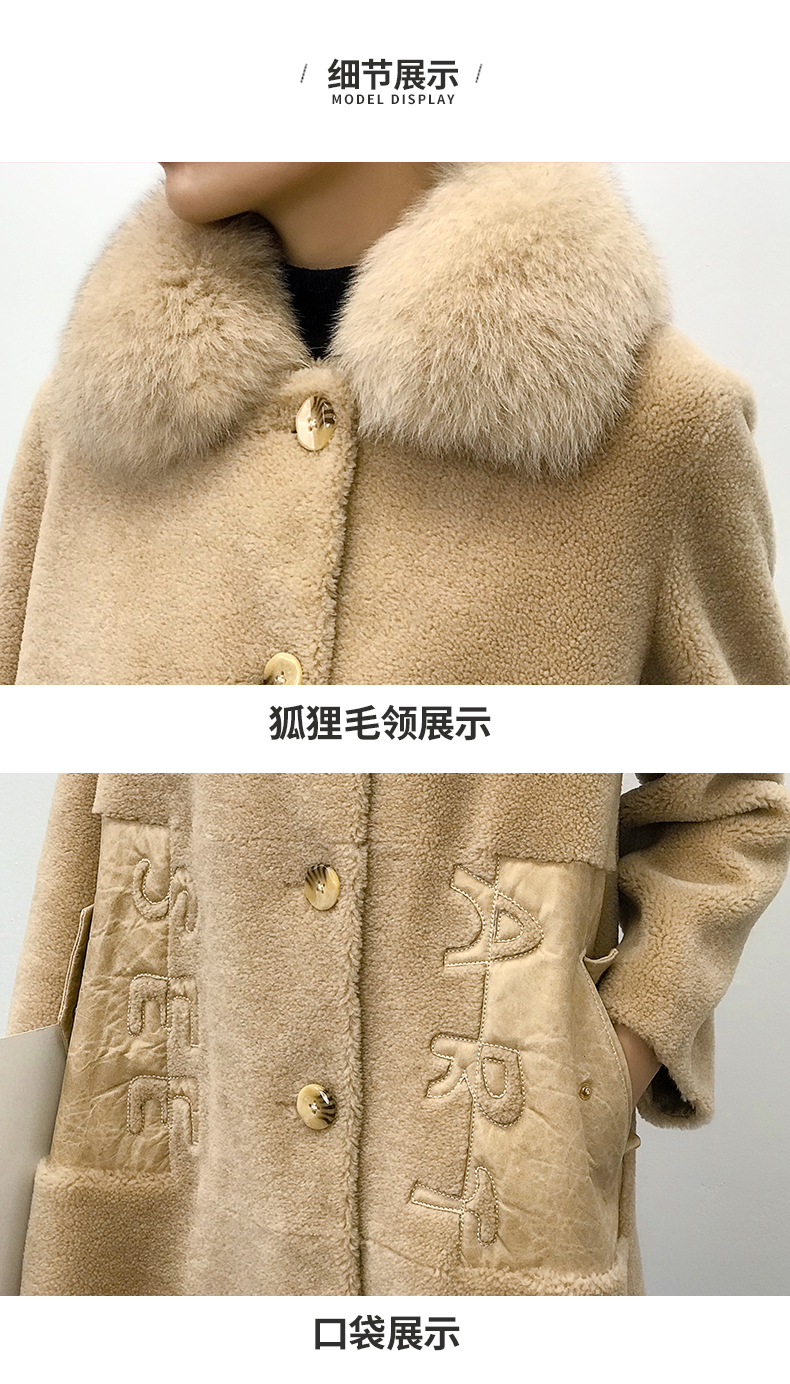 Manteau de fourrure femme XUESNROL    - Ref 3171837 Image 16