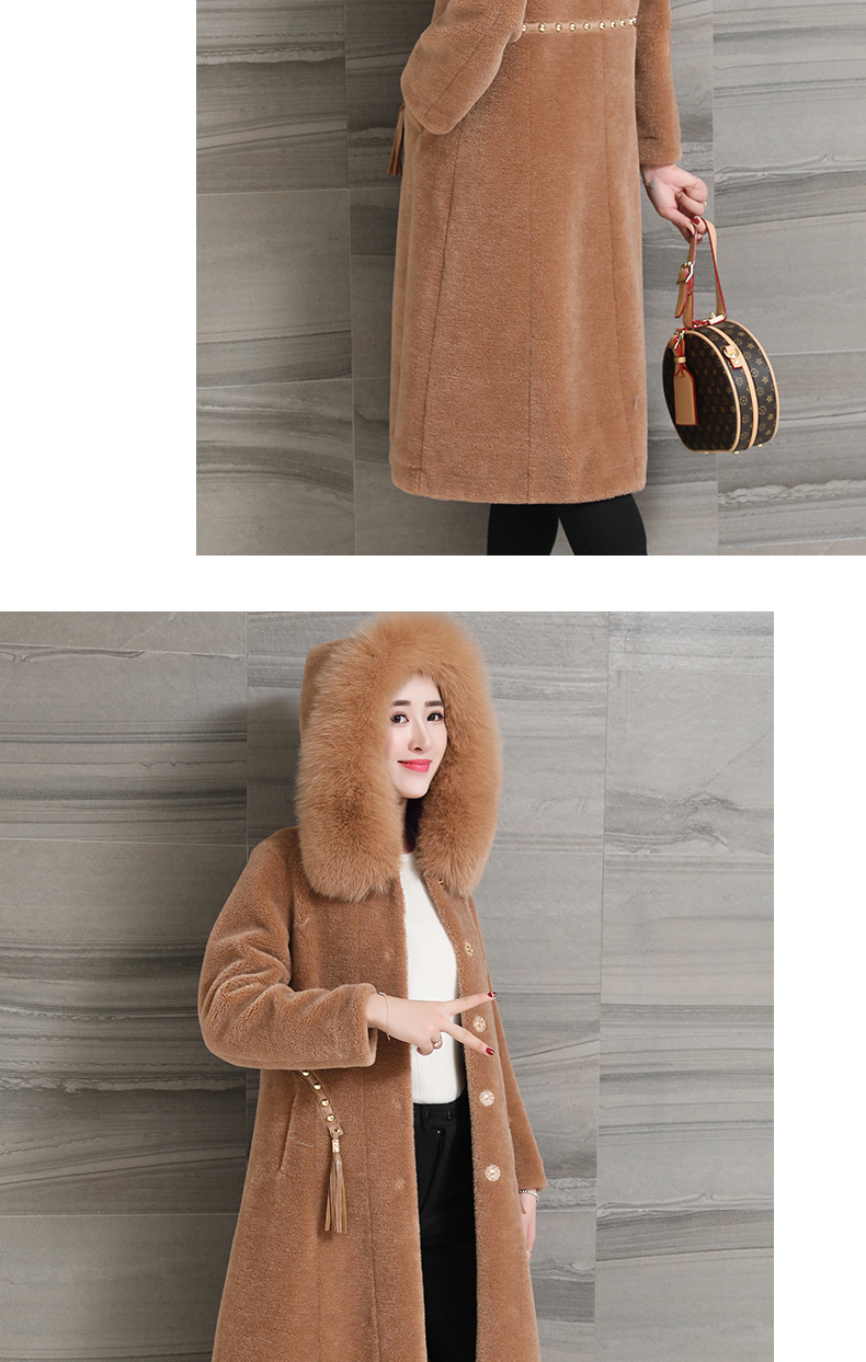 Manteau de fourrure femme XUESNROL    - Ref 3173138 Image 20