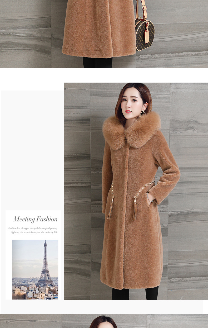 Manteau de fourrure femme XUESNROL    - Ref 3173138 Image 18