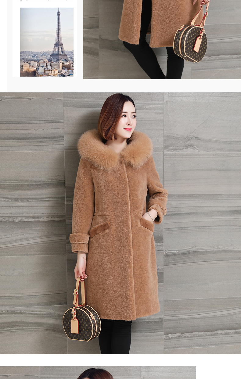 Manteau de fourrure femme XUESNROL    - Ref 3172116 Image 15