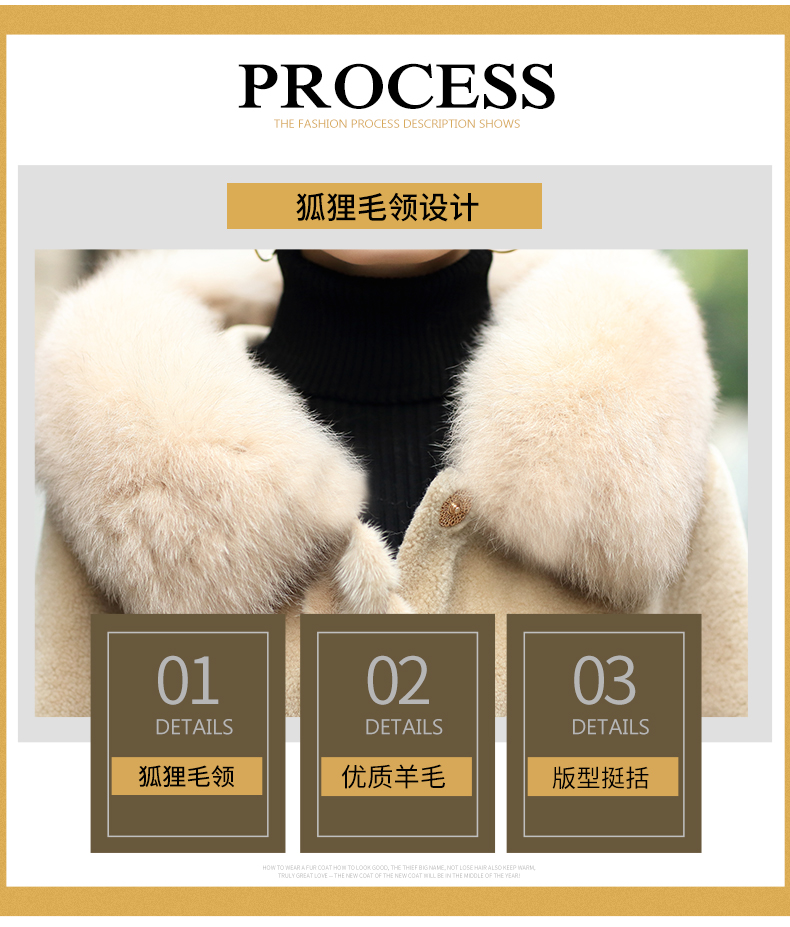 Manteau de fourrure femme XUESNROL    - Ref 3171934 Image 8