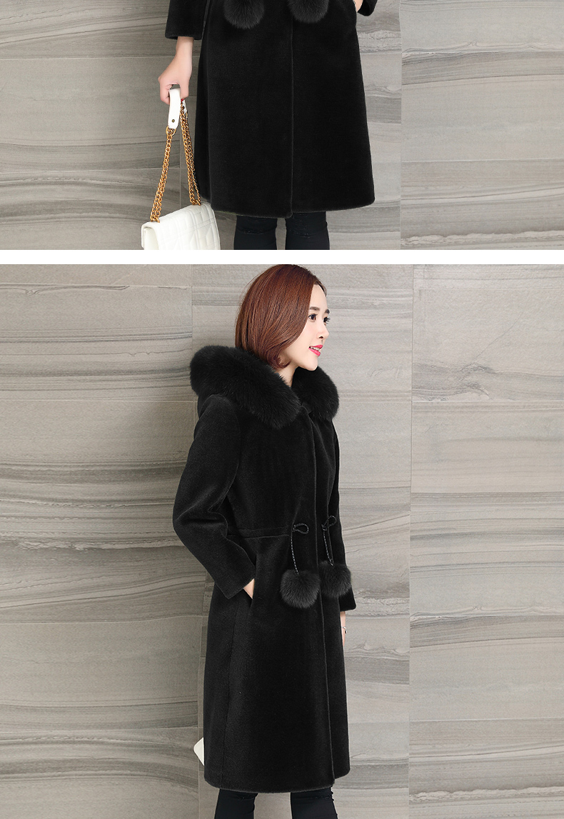 Manteau de fourrure femme XUESNROL    - Ref 3173589 Image 23