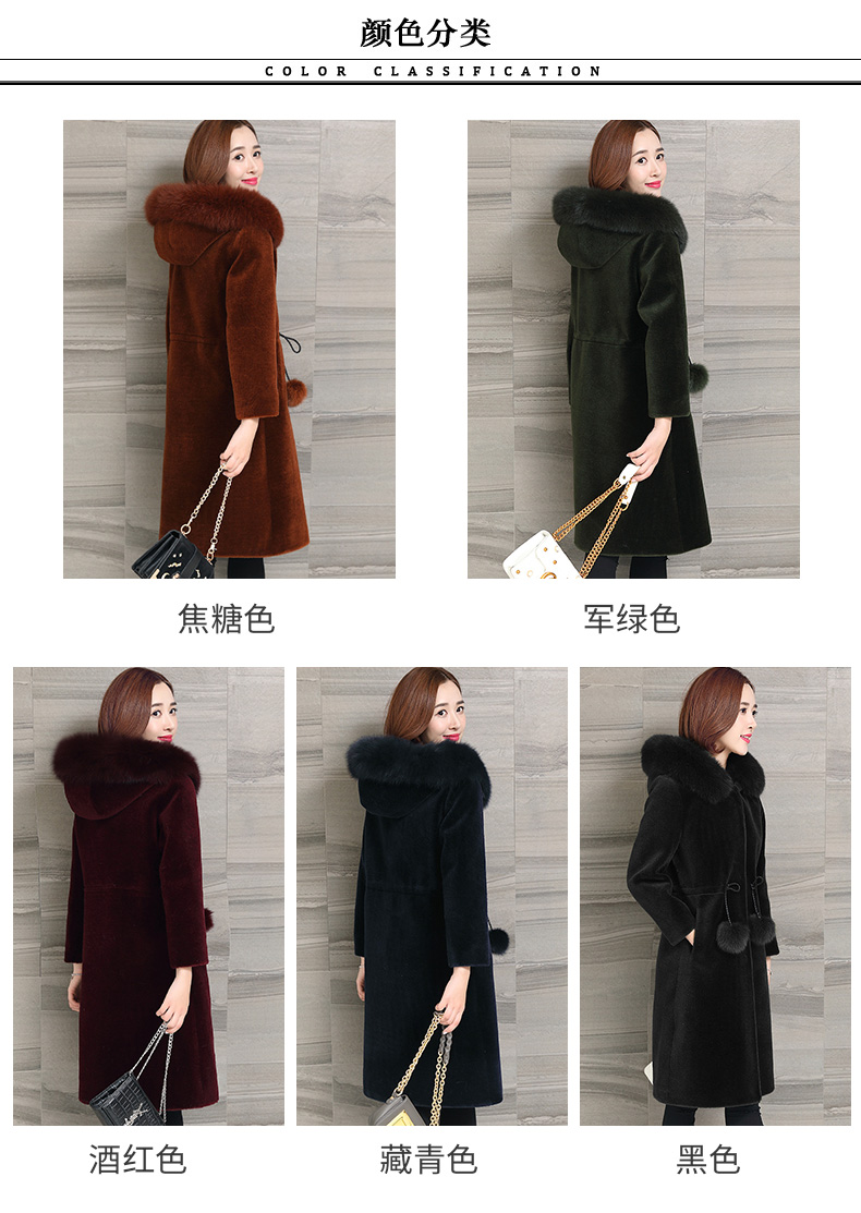 Manteau de fourrure femme XUESNROL    - Ref 3173589 Image 12