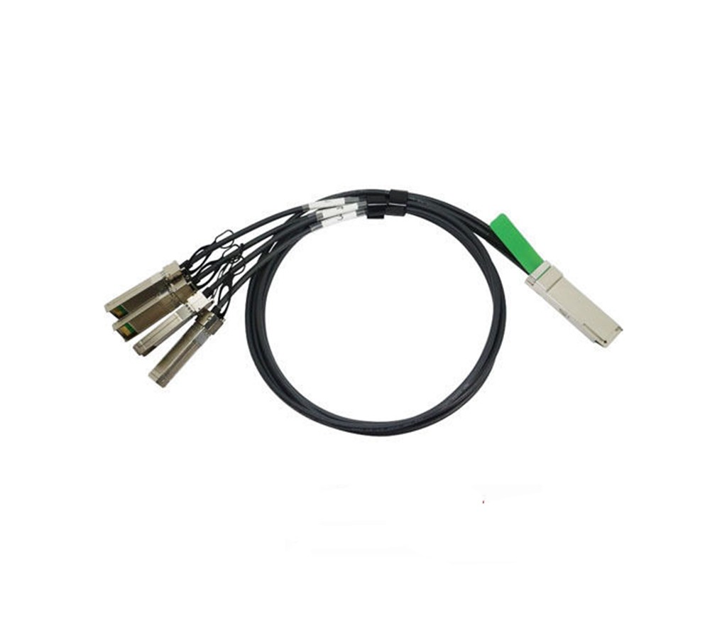 Compatible with Cisco QSFP-4SFP25G-CU2M 100G QSFP28 to 4SFP28 DAC High Speed Cable 2