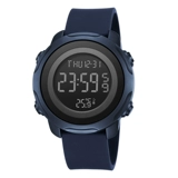 Термометр, трендовые мужские часы для школьников, водонепроницаемые светящиеся цифровые часы, измерение температуры, подходит для подростков