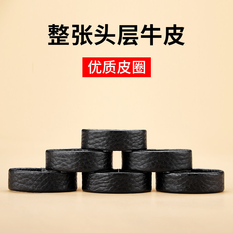 Belt, buckle, genuine leather