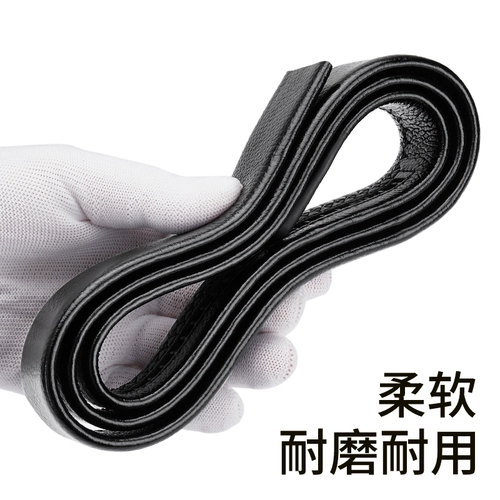 Мужской кожаный ремень, универсальные штаны, из натуральной кожи, в корейском стиле