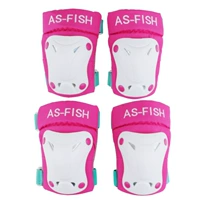 Розовый комплект, наколенники, налокотники, 4 предмета