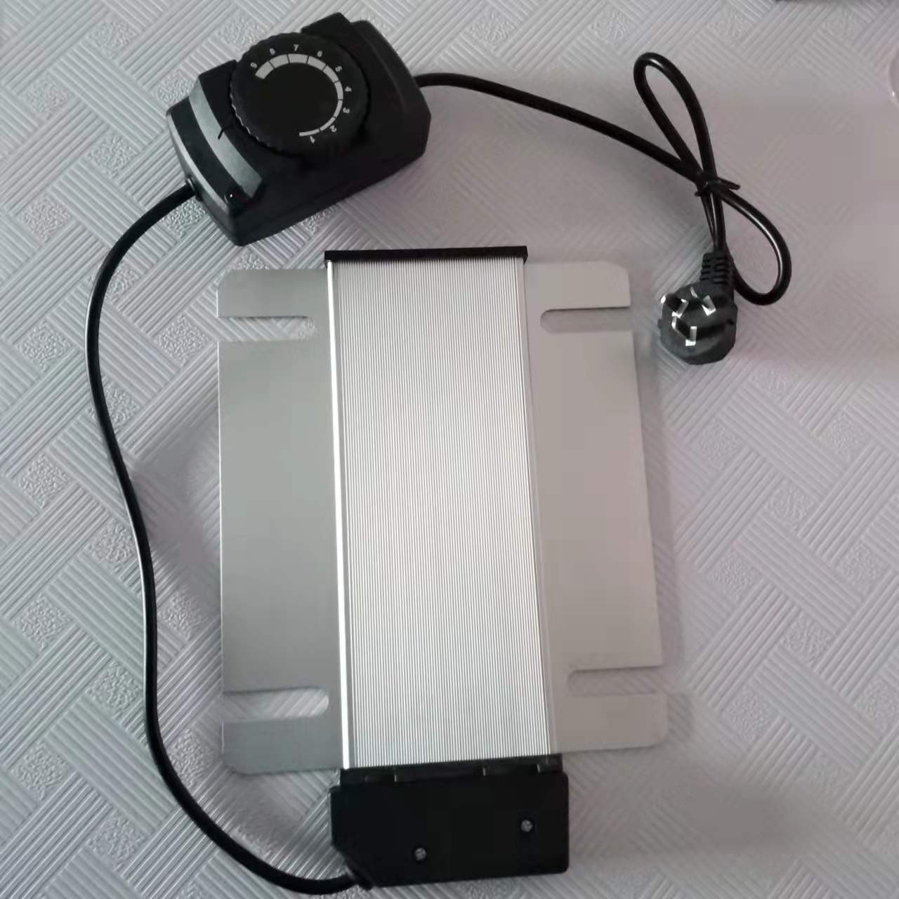 Hotel Supplies Stainless Steel Buffet Stove Silver Duet Heating Refrigeration Plate Rectangular Temperature-controlled Heating Plate