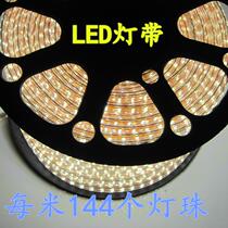 LED light with line light lighting double row 2835 living room ceiling high light belt outdoor waterproof soft light strip Line light Belt