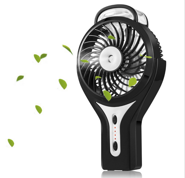 Foreign Trade Clearance 853 Mini Handheld Spray Fan USB Rechargeable Lithium Battery Portable Humidification Fan