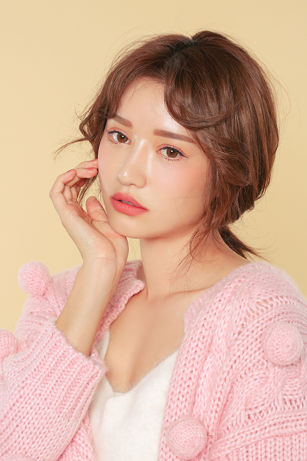 STYLENANDA Official 3CE BLUSHED KIT Má hồng Kẻ mắt Lip Makeup Set MLBB Bìa cứng bảng mắt huda beauty