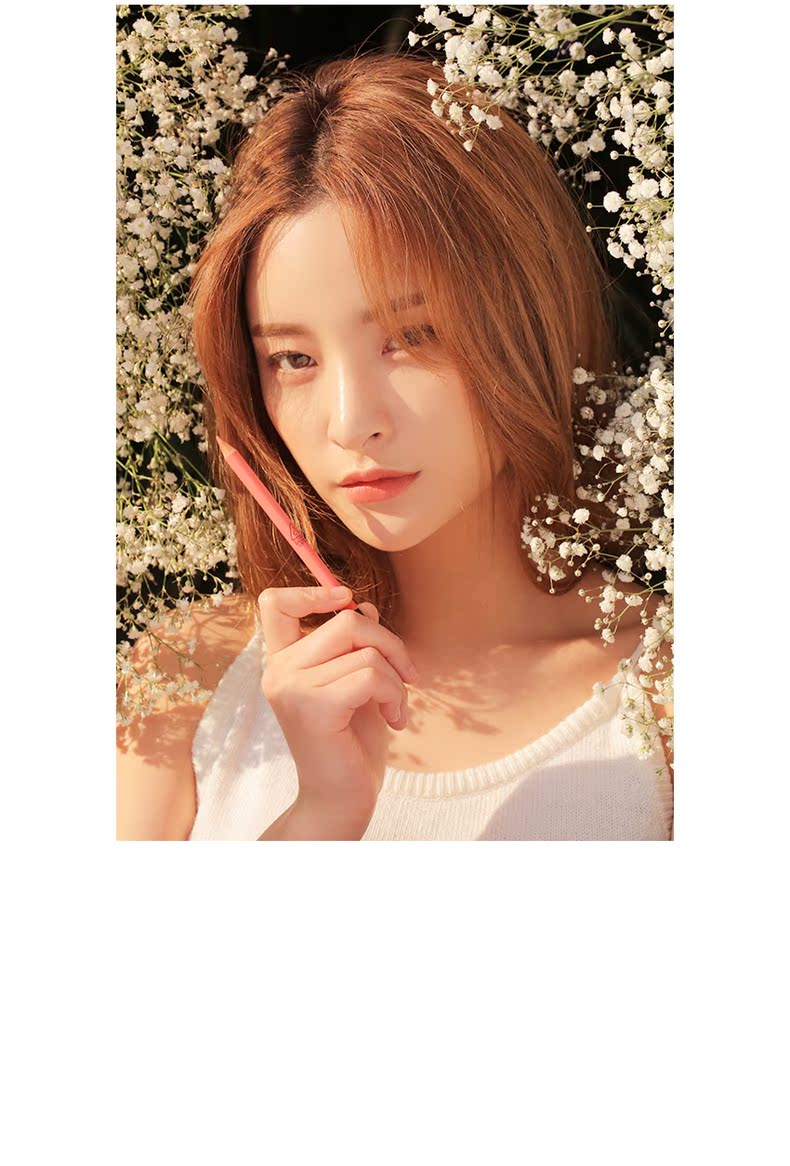 STYLENANDA chính thức 3CE V slim mỏng môi bút chì matte môi lót màu cao bảng màu son mamonde bút chì