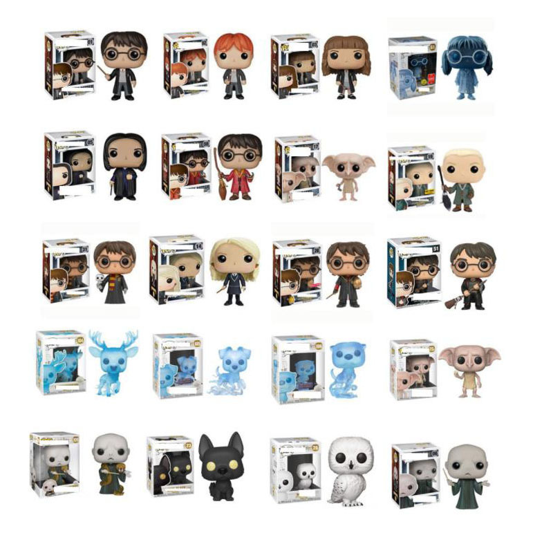 Funko Pop Harry Potter Dobby Snape Ron Hermione Luna Figures