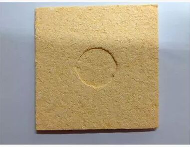 High quality sponge thickened soldering tip cleaning sponge High temperature sponge Lead-free soldering iron sponge