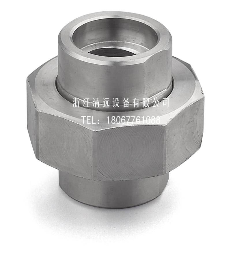 304 stainless steel 316L forged and welded movable joint high-pressure live forged forged and forged carbon steel DN15DN20