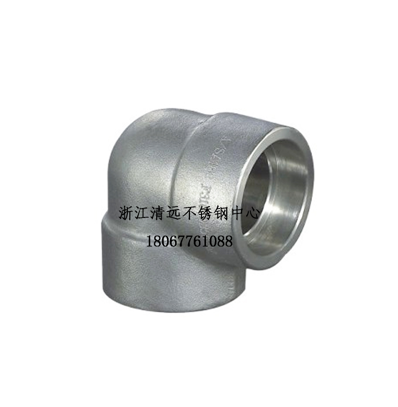 304 Stainless Steel 316L Forged Socket Welded Elbow High Pressure Welded Elbow Forged Forged Forged Carbon Steel DN15