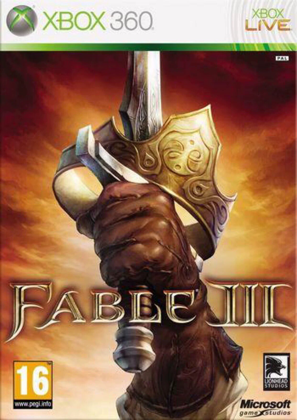 xbox360 disc game Fable 3 Chinese version (buy 5 for delivery, buy 6 for SF)