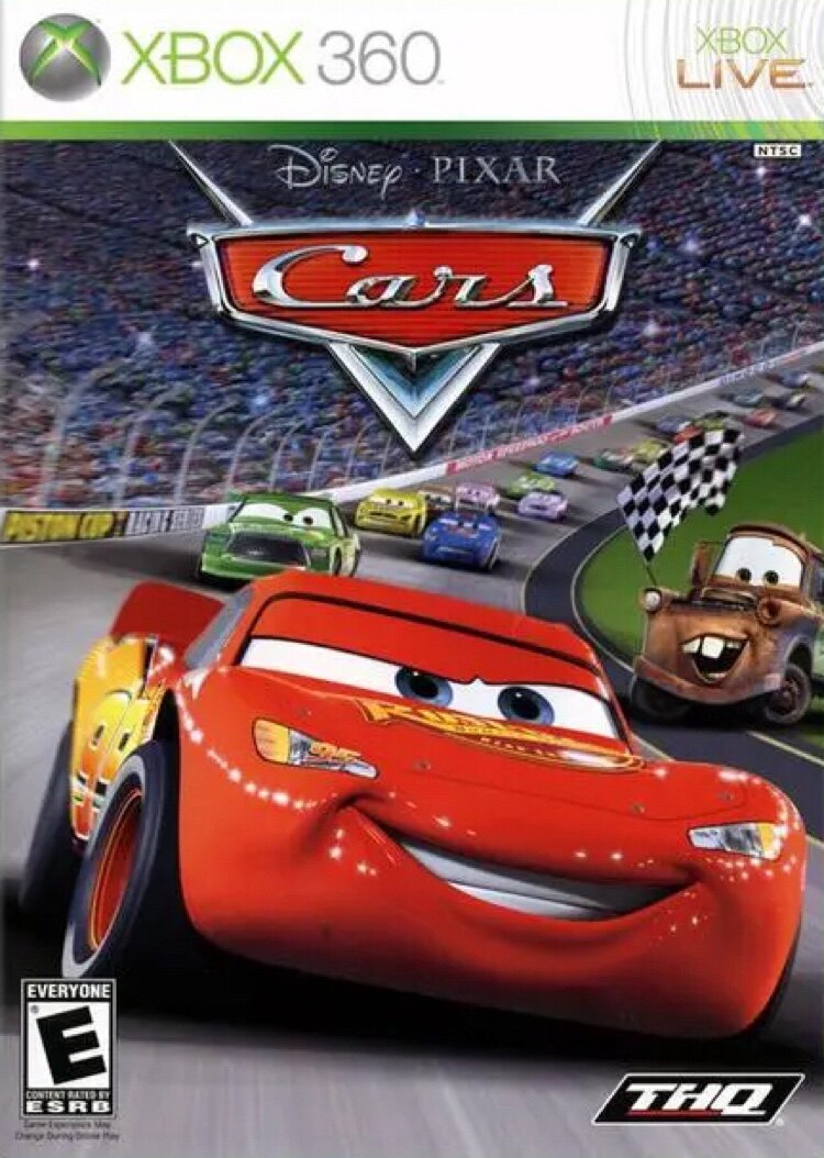 XBOX360 Game Disc Cars 1 Racing Cars 1 (5 starting 6 SF)