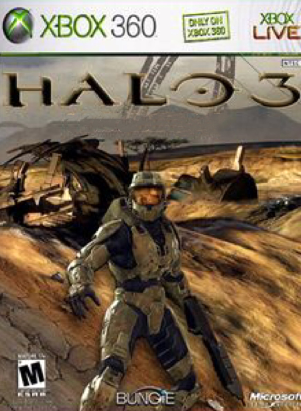 xbox360 disc game disc halo 3 last battle Chinese version (5 start 6 SF)