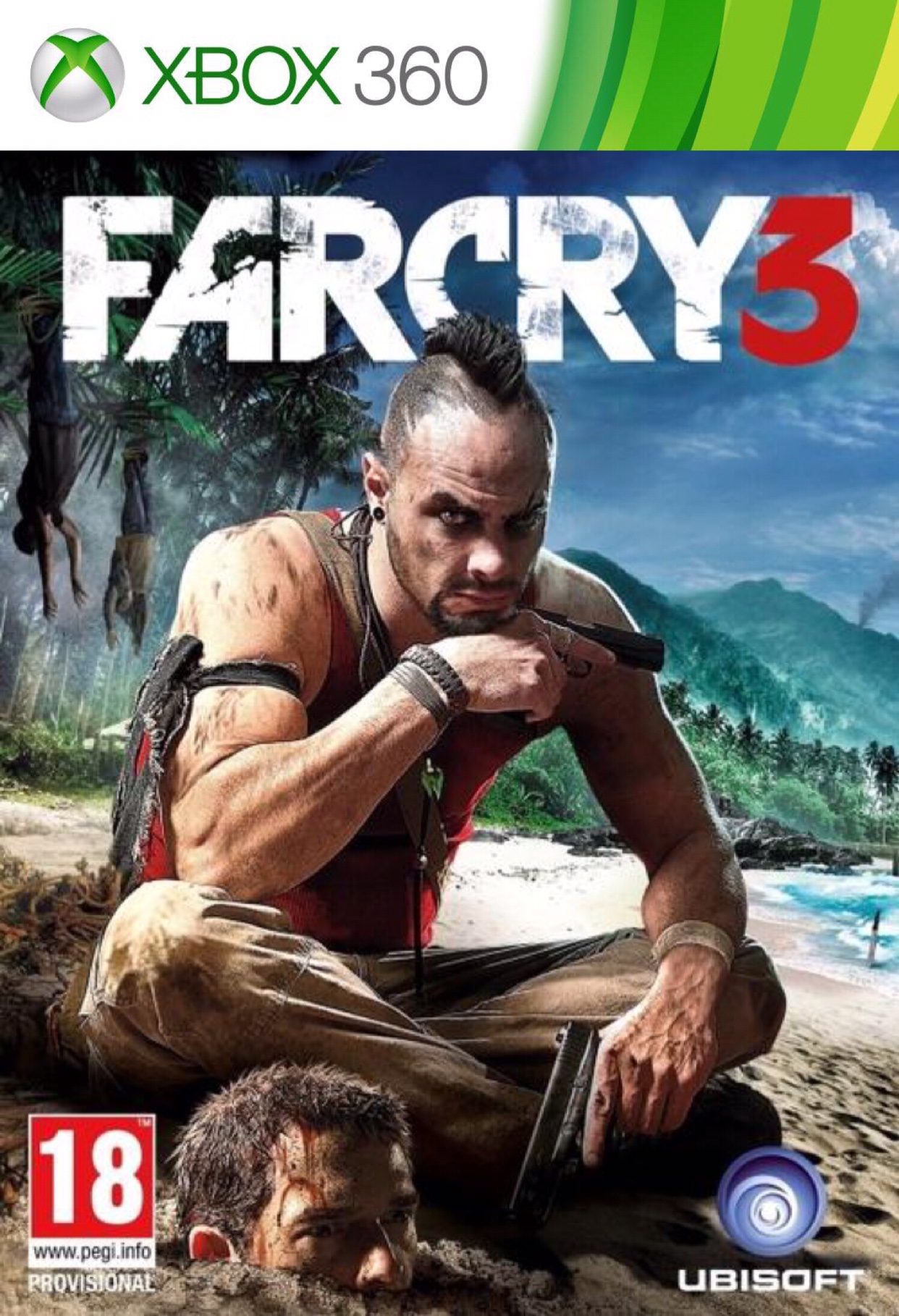 xbox360 disc game disk Far Cry 3 Polar Trench Chinese version (5 start 6 SF)