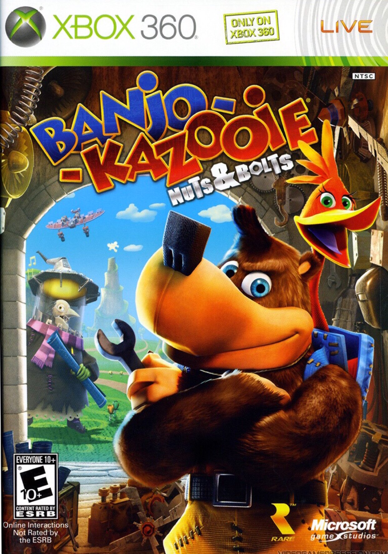 XBOX360 Game CD Banjo and the Magic Screw