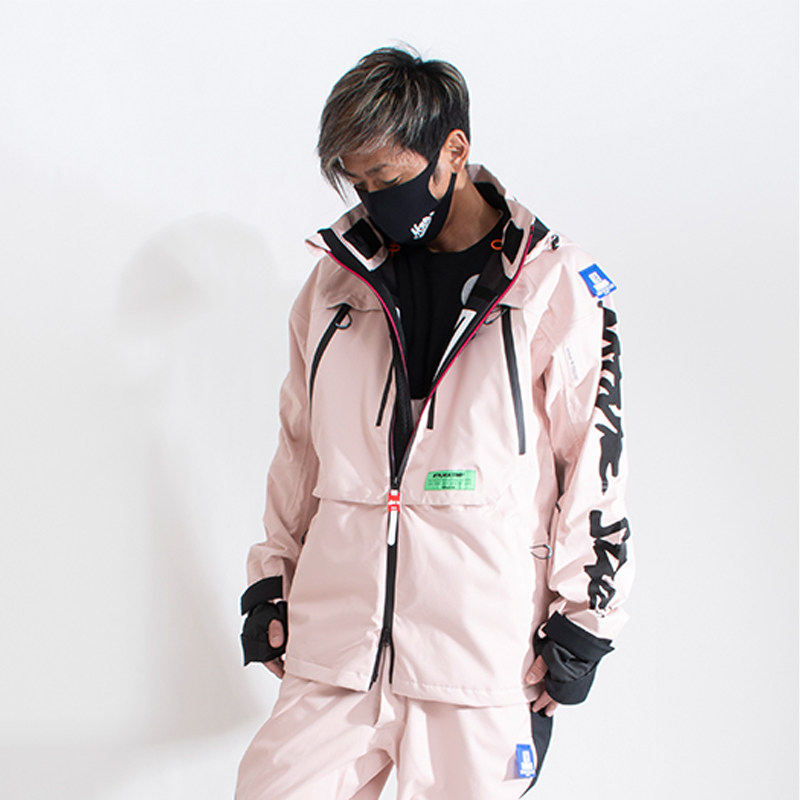 21-22 Winter Japan's new MRS veneer ski suit for male and female small crowdlovers windproof, waterproof and breathable