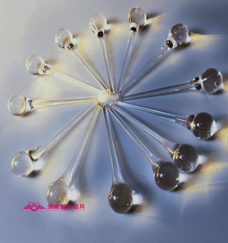 Wedding Stage Suspended Ceiling Arrangement Transparent Acrylic Drop Pendant Wedding Decoration Shop Window Arrangement Photographic Props