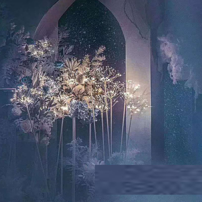 Wedding props semi-circle Sunshine Tube transparent acrylic tube fireworks Fireworks Pendant lamp string stylishly decorated with suspended ceiling