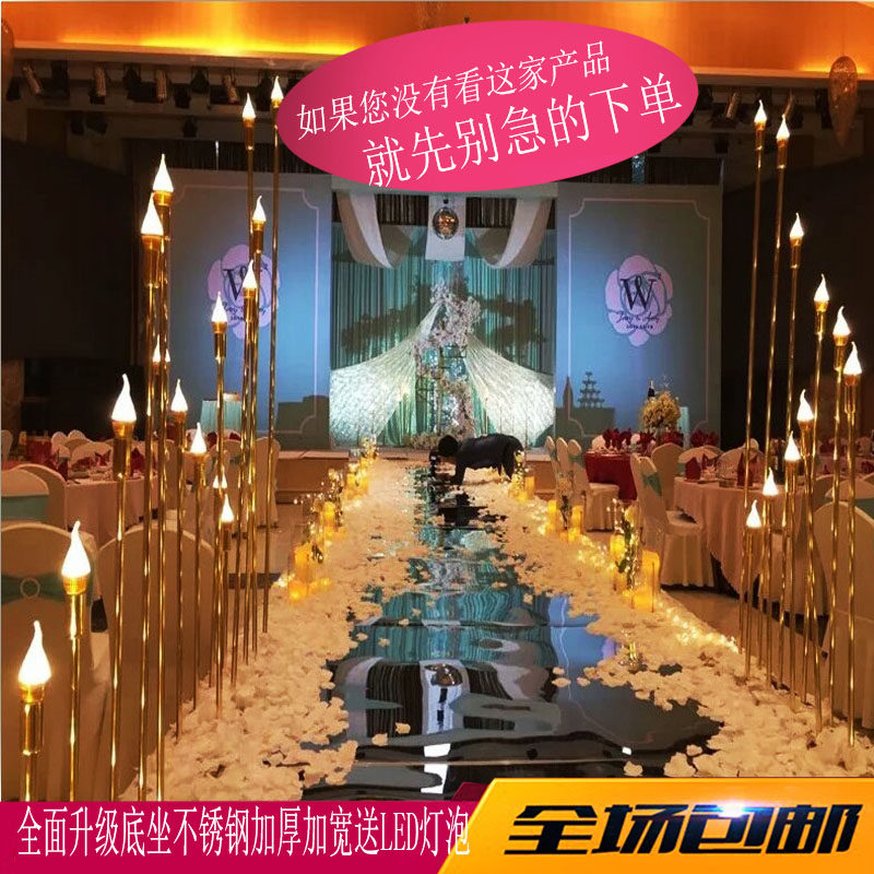 New Wedding Props 10 Heads Golden Reeds Silver Dragon Beads Bulls Wedding Spire LEAD TTAI ROAD CITATION