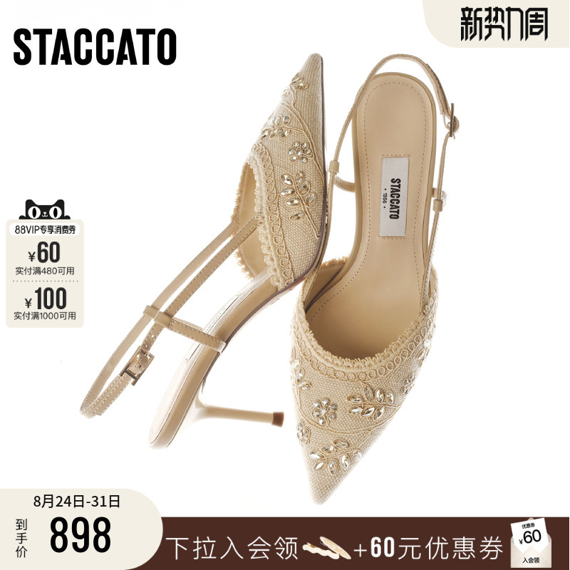 Scatto 2026 New Model Burano Lace Island High Heels Single Shoes Stiletto Wedding Shoes Women's Sandals Ed365Ah6
