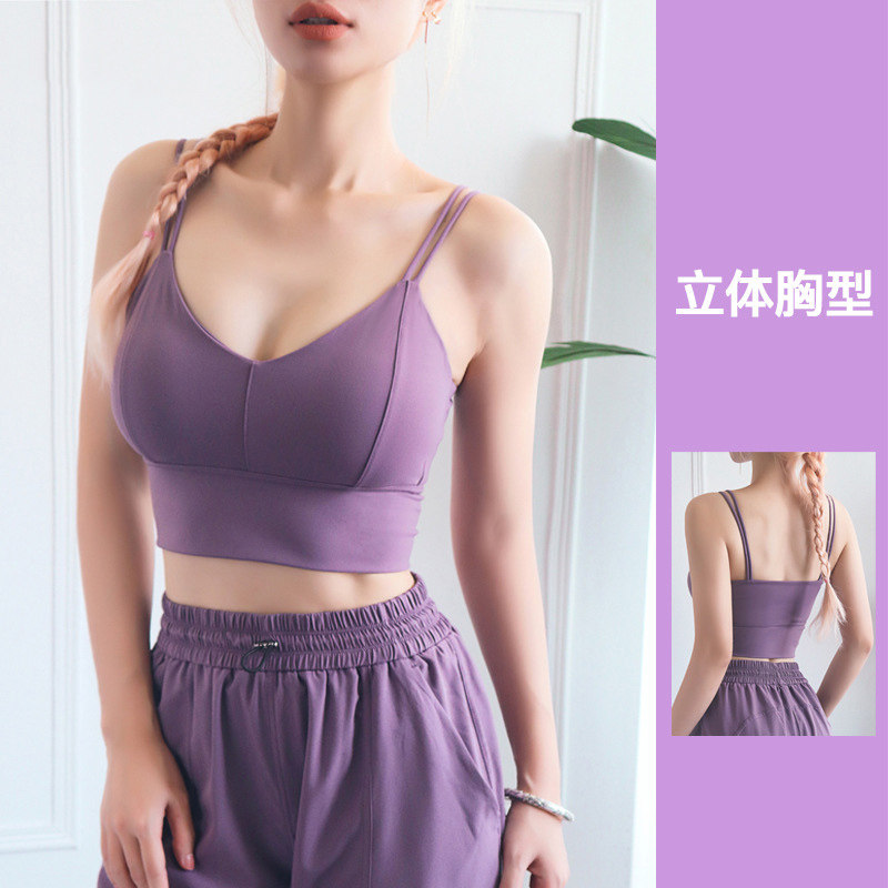 2020 new European and American 0-line head high waist pumping rope gym fitness pants female honey peach teething loose and casual sports yoga clothes