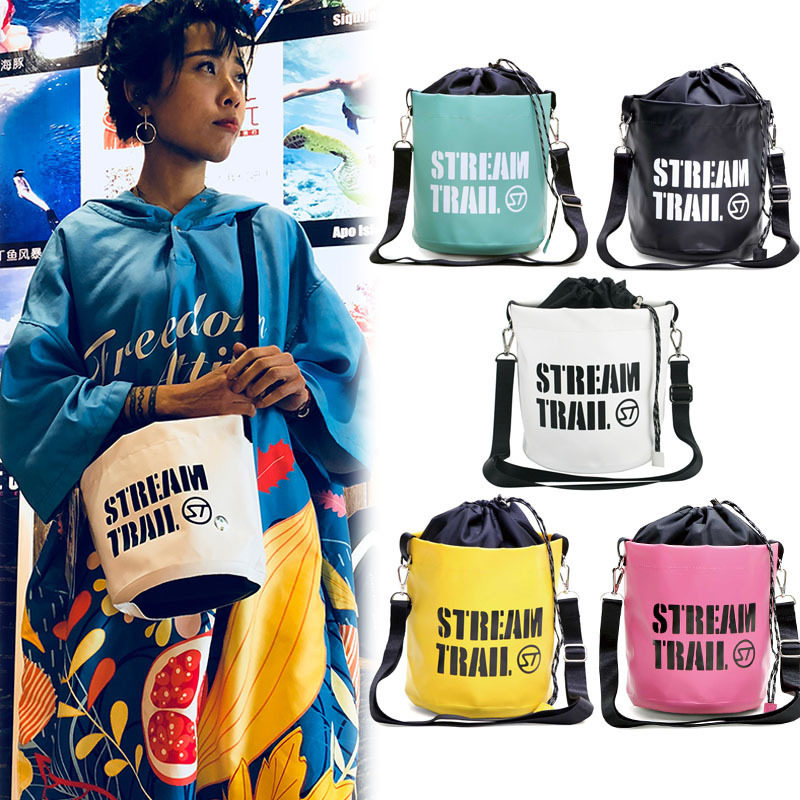 Japan Stream Trail Anemone Waterproof Inclined Cross Packet Adjustable Single Shoulder Waterproof Bag 6L