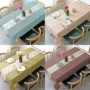 Bắc Âu cotton và khăn trải bàn khăn trải bàn đặt bàn cà phê dải ngang vải dày nghệ thuật thanh lịch nhỏ tươi bàn vải tùy chỉnh khăn trải bàn xưa
