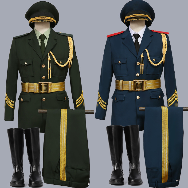 Middle and High School Honor Guard Uniforms, Choir Stage Costumes, Flag Bearer Attire, Flag Raising Uniforms, Band Uniforms