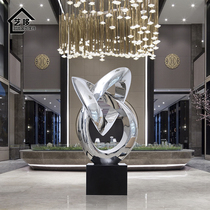 Sales Office Large floor-to-ceiling ornaments shopping mall hotel Hall entrance art installation outdoor stainless steel outdoor sculpture