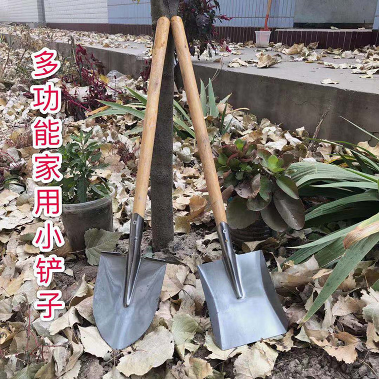 Small shovel Household digging small flower shovel Seed shovel Coal shovel Children's shovel Flower gardening car seed fishing shovel