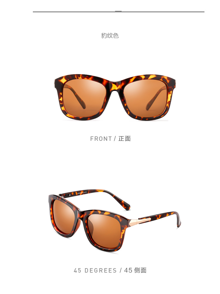 Kính râm phân cực Parson Kính râm nữ thời trang Retro mới Cặp đôi mẫu Driver Driver Tide Sunglasses 9270 kính gucci