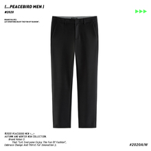 249元包邮 太平鸟 BWGBA3443 男士加绒西裤