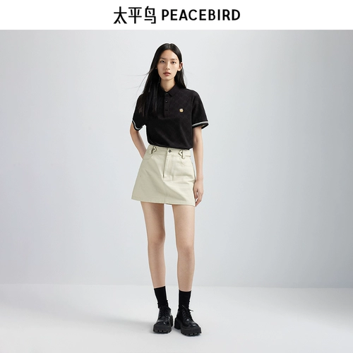 Летняя модная черная футболка polo для отдыха, футболка с коротким рукавом