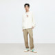 PEACEBIRD Men's Khaki Pants Men's 2023 Autumn New Trendy Drawstring Foot Tapered Casual Pants Men