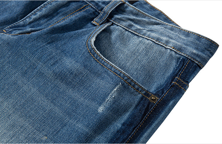 Jeans pour jeunesse PEACEBIRD en coton pour été - Ref 1461585 Image 47