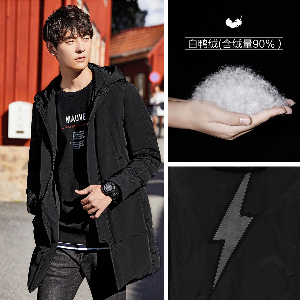Blouson homme PEACEBIRD    en Polyester - Ref 3120977 Image 4